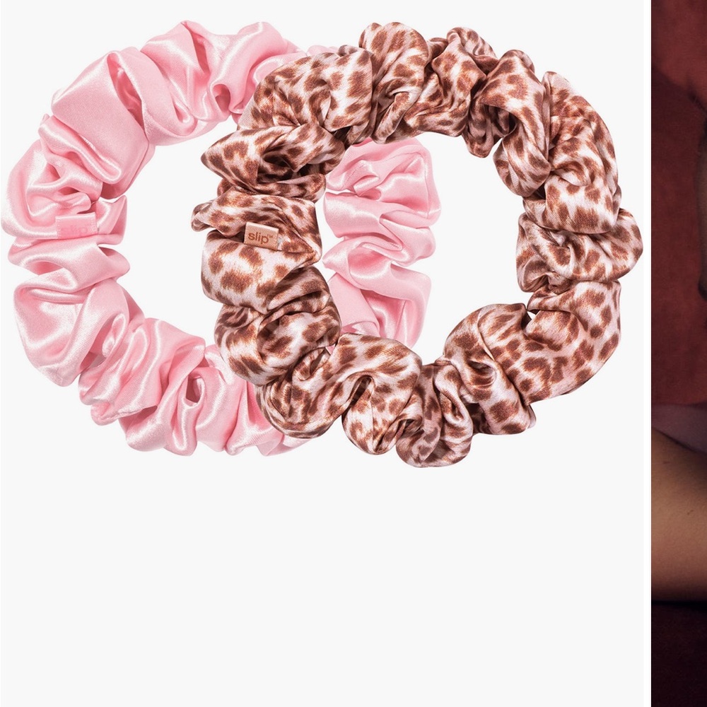 NWB Slip silk 2-pack scrunchies set